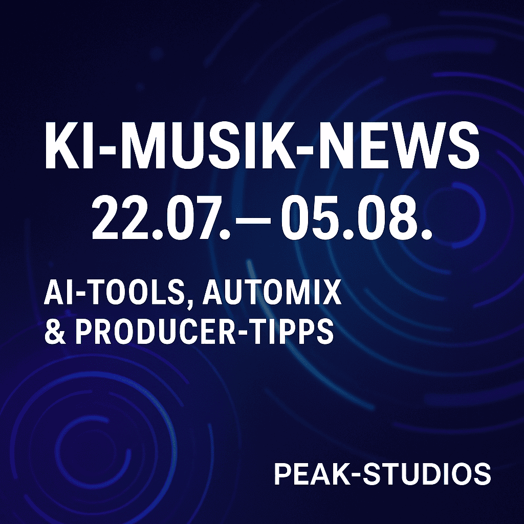 KI Musik News 22.07.-05.08.2025